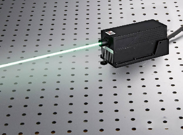 532nm 4W 5W 高功率绿色DPSS激光器 带TTL调制和电源